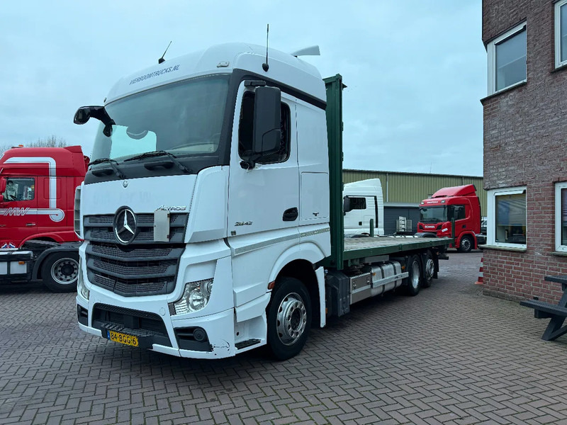 Mercedes-Benz Actros Actros 2542LL 6X2 met open laabak BDF Platform NL Truck - Valníkový/ Plošinový nákladný automobil: obrázok 2 Mercedes-Benz Actros Actros 2542LL 6X2 met open laabak BDF Platform NL Truck - Valníkový/ Plošinový nákladný automobil: obrázok 2