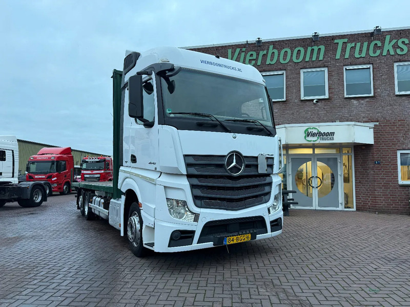 Mercedes-Benz Actros Actros 2542LL 6X2 met open laabak BDF Platform NL Truck - Valníkový/ Plošinový nákladný automobil: obrázok 1 Mercedes-Benz Actros Actros 2542LL 6X2 met open laabak BDF Platform NL Truck - Valníkový/ Plošinový nákladný automobil: obrázok 1