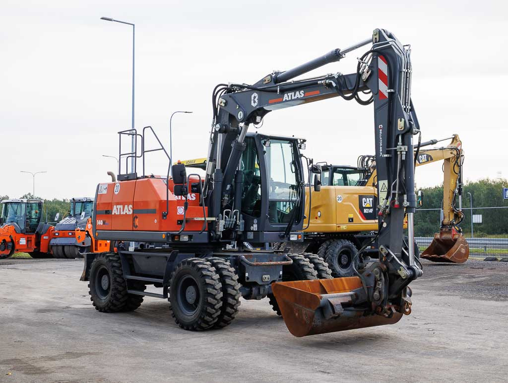 ATLAS 140W - Kolesové rýpadlo: obrázok 4 ATLAS 140W - Kolesové rýpadlo: obrázok 4