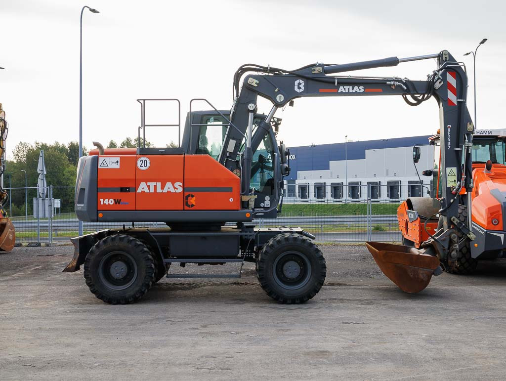 ATLAS 140W - Kolesové rýpadlo: obrázok 5 ATLAS 140W - Kolesové rýpadlo: obrázok 5