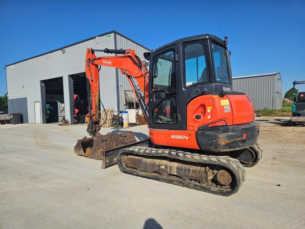 KUBOTA KX 057-4 - Mini rýpadlo: obrázok 4 KUBOTA KX 057-4 - Mini rýpadlo: obrázok 4
