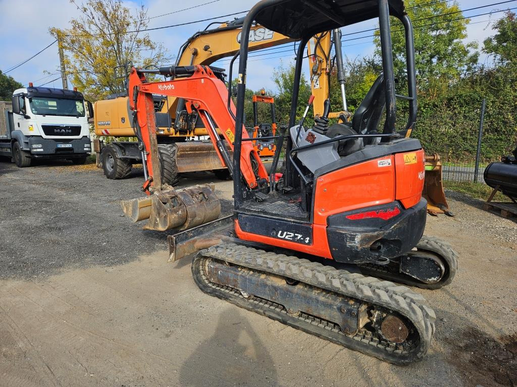 KUBOTA U 27-4 - Mini rýpadlo: obrázok 3 KUBOTA U 27-4 - Mini rýpadlo: obrázok 3