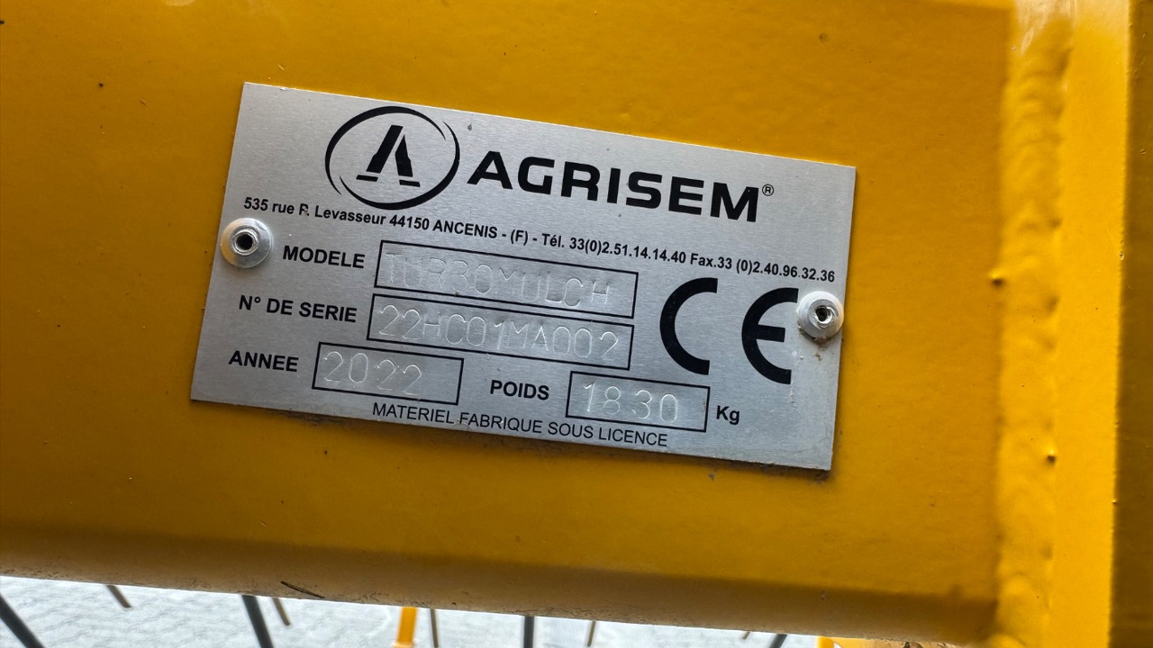 Agrisem Turbolmulch 6,20 Vorführmaschine - Brány: obrázok 2 Agrisem Turbolmulch 6,20 Vorführmaschine - Brány: obrázok 2