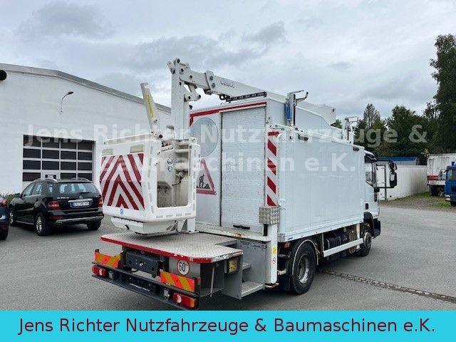 Automobilová plošina Iveco ML 120EL18 Hubarbeitsbühne isoliert 15 Meter: obrázok 10
