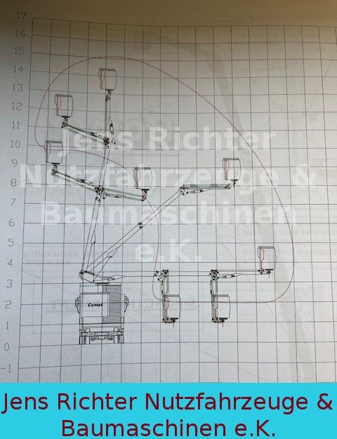 Automobilová plošina Iveco ML 120EL18 Hubarbeitsbühne isoliert 15 Meter: obrázok 22
