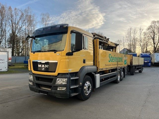 MAN TGS 26.400 Baustoff LKW mit Ladekran Atlas 210.2 MAN TGS 26.400 Baustoff LKW mit Ladekran Atlas 210.2 - Valníkový/ Plošinový nákladný automobil, Auto s hydraulickou rukou: obrázok 1 MAN TGS 26.400 Baustoff LKW mit Ladekran Atlas 210.2 MAN TGS 26.400 Baustoff LKW mit Ladekran Atlas 210.2 - Valníkový/ Plošinový nákladný automobil, Auto s hydraulickou rukou: obrázok 1