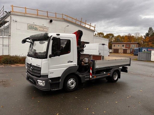 Mercedes-Benz Atego 818 mit Ladekran - Auto s hydraulickou rukou: obrázok 1 Mercedes-Benz Atego 818 mit Ladekran - Auto s hydraulickou rukou: obrázok 1