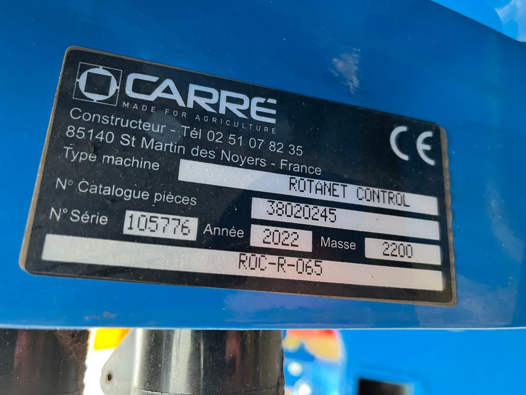 Carré STERNROLLHACKE ROTANET - Stroj na obrábanie pôdy: obrázok 1 Carré STERNROLLHACKE ROTANET - Stroj na obrábanie pôdy: obrázok 1