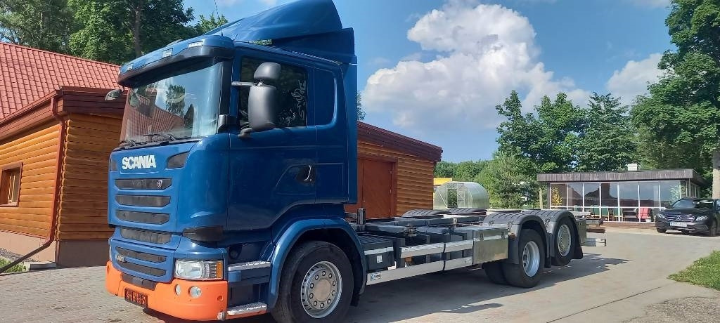 Scania R 490 LB, 6x2*4, EURO 6, 360 KW  - Kontejnérový podvozek/ Výměnná nástavba: obrázok 1 Scania R 490 LB, 6x2*4, EURO 6, 360 KW  - Kontejnérový podvozek/ Výměnná nástavba: obrázok 1