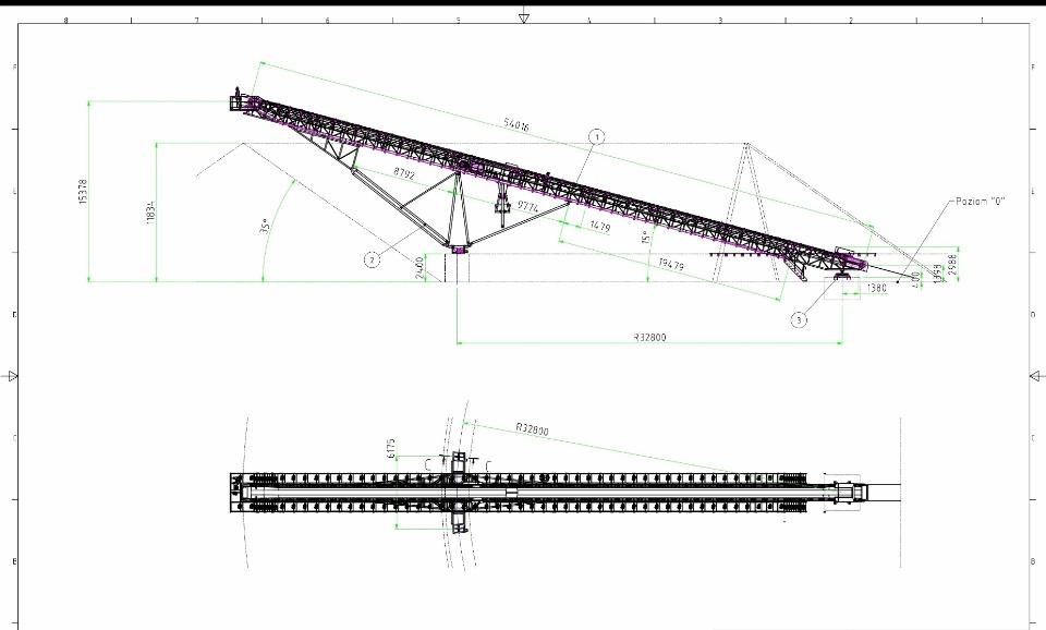 60 m Schwenkband - Pásový dopravník: obrázok 5 60 m Schwenkband - Pásový dopravník: obrázok 5