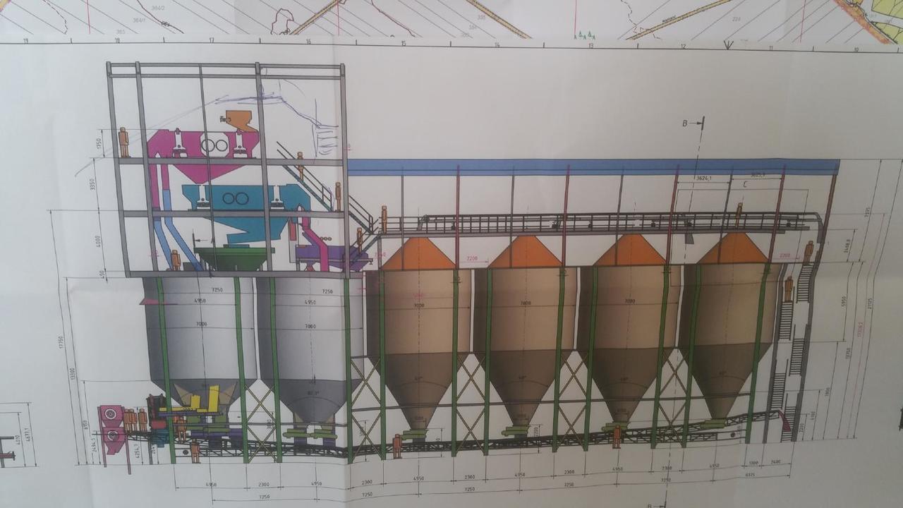 Silomat 500t 16 Stück Silo - Silo na cement: obrázok 1 Silomat 500t 16 Stück Silo - Silo na cement: obrázok 1