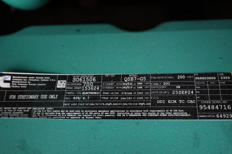 Cummins C220D5EQ Declaration of Conformity, Diesel, 220kVA - Elektrický generátor: obrázok 5 Cummins C220D5EQ Declaration of Conformity, Diesel, 220kVA - Elektrický generátor: obrázok 5