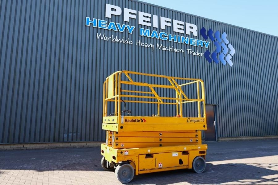 Haulotte Compact 10 Electric, 10m Working Height, 450kg Cap - Samohybná plošiny: obrázok 1 Haulotte Compact 10 Electric, 10m Working Height, 450kg Cap - Samohybná plošiny: obrázok 1