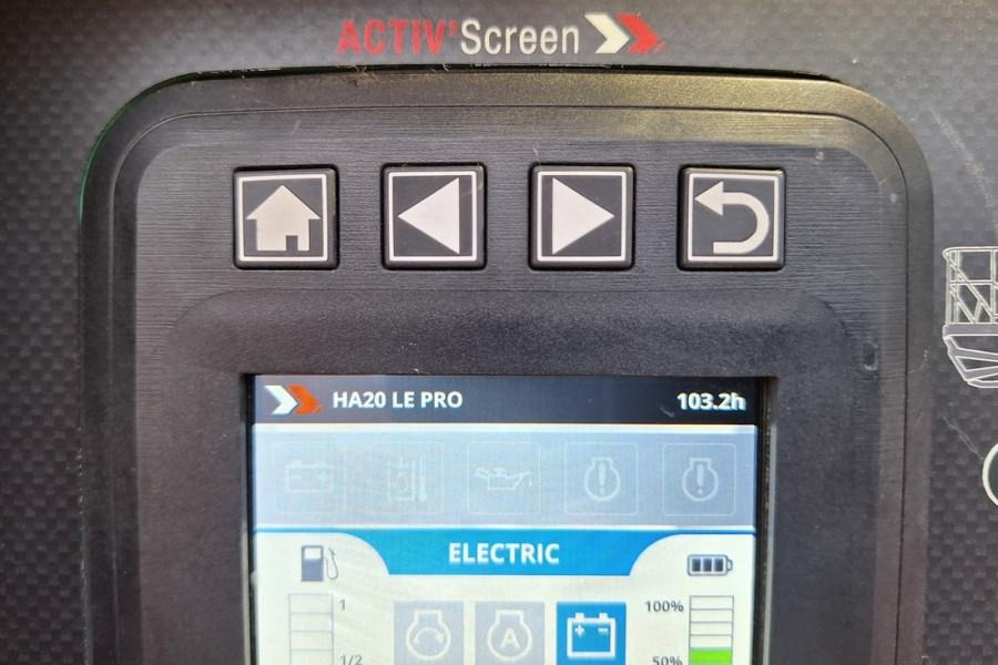 Kĺbová pracovná plošina Haulotte HA20LEPRO Valid Inspection, *Guarantee! Hybrid, 4x: obrázok 8