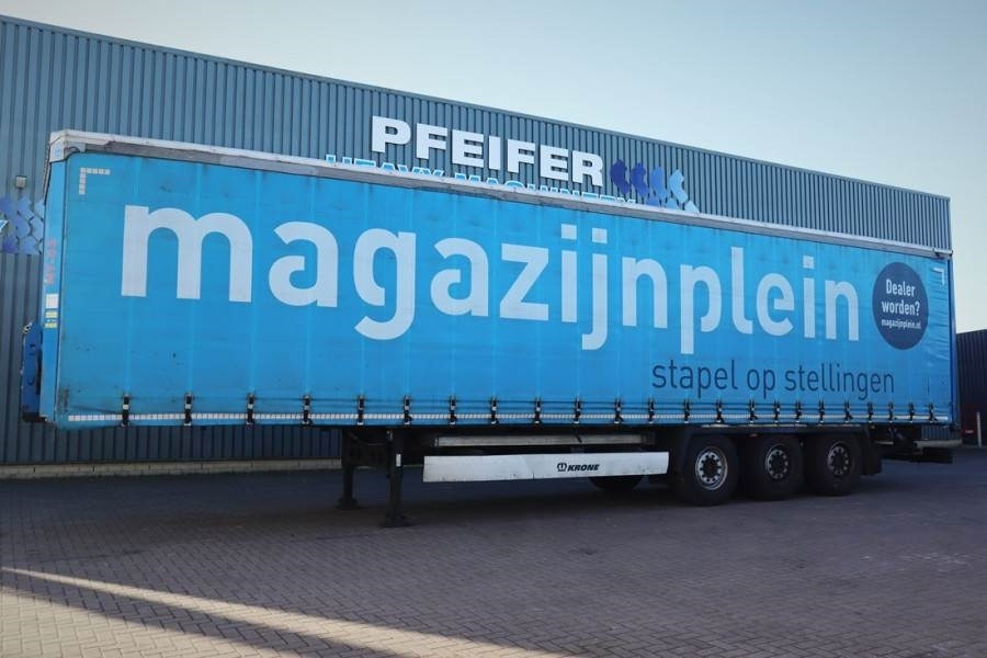 Krone SD Dutch Registration, 3-Axle, Lift Axle, Air Susp - Plachtový príves: obrázok 1 Krone SD Dutch Registration, 3-Axle, Lift Axle, Air Susp - Plachtový príves: obrázok 1