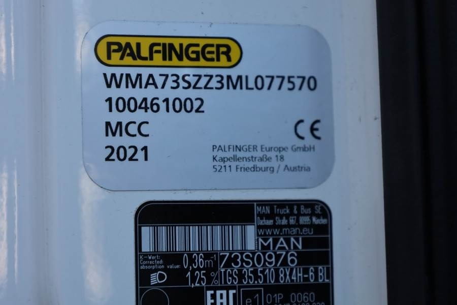 MAN TGS 35.510 - Palfinger PK92002SH Valid inspection, - Žeriav pre všetky terény: obrázok 5 MAN TGS 35.510 - Palfinger PK92002SH Valid inspection, - Žeriav pre všetky terény: obrázok 5