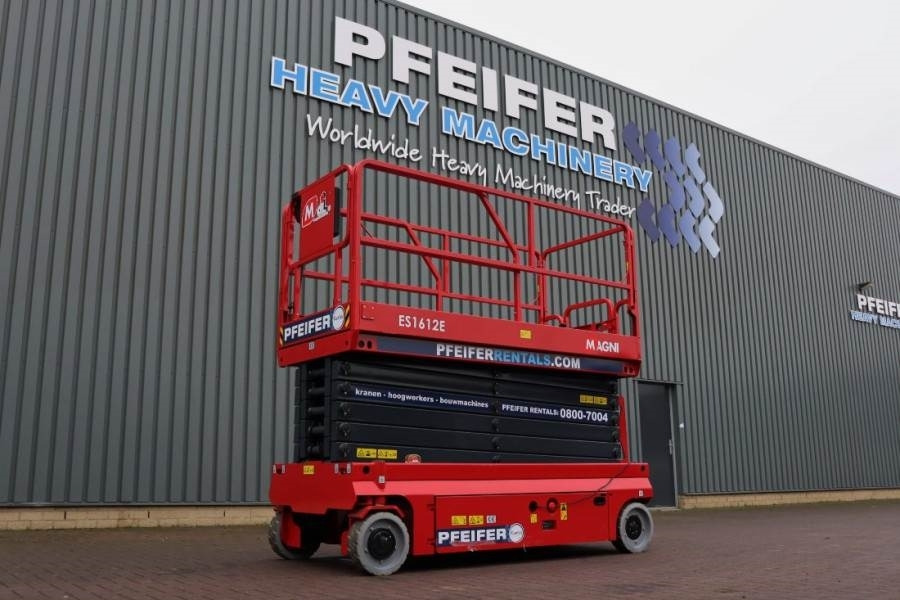 Magni ES1612E Valid inspection, *Guarantee!, Electric, 1 - Samohybná plošiny: obrázok 1 Magni ES1612E Valid inspection, *Guarantee!, Electric, 1 - Samohybná plošiny: obrázok 1