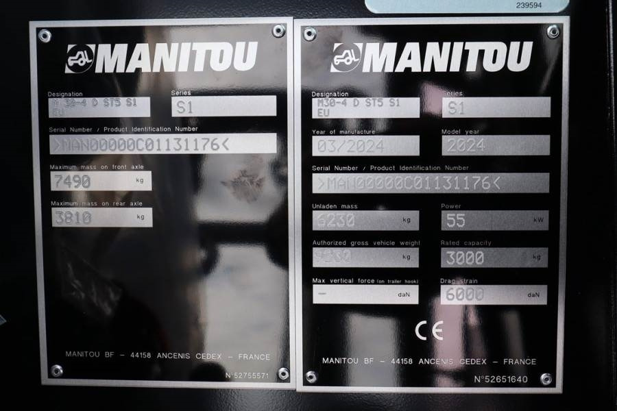 Manitou M30-4 Valid inspection, *Guarantee! Diesel, 4x4 D - Terénny vozík: obrázok 4 Manitou M30-4 Valid inspection, *Guarantee! Diesel, 4x4 D - Terénny vozík: obrázok 4
