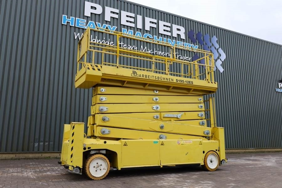 PB LIFT S195-12ES Electric, 19.6m Working Height, 700 - Samohybná plošiny: obrázok 1 PB LIFT S195-12ES Electric, 19.6m Working Height, 700 - Samohybná plošiny: obrázok 1