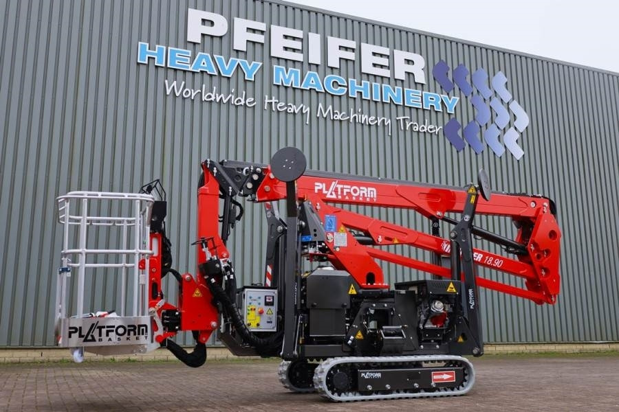 PLATFORM BAS Spider 18.90 PRO CE Declaration, Vali - Kĺbová pracovná plošina, Pásová plošina: obrázok 1 PLATFORM BAS Spider 18.90 PRO CE Declaration, Vali - Kĺbová pracovná plošina, Pásová plošina: obrázok 1