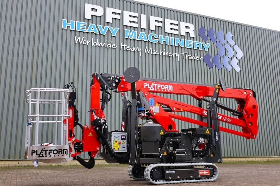 PLATFORM BAS Spider 18.90 PRO CE Declaration, Vali - Kĺbová pracovná plošina, Pásová plošina: obrázok 1 PLATFORM BAS Spider 18.90 PRO CE Declaration, Vali - Kĺbová pracovná plošina, Pásová plošina: obrázok 1