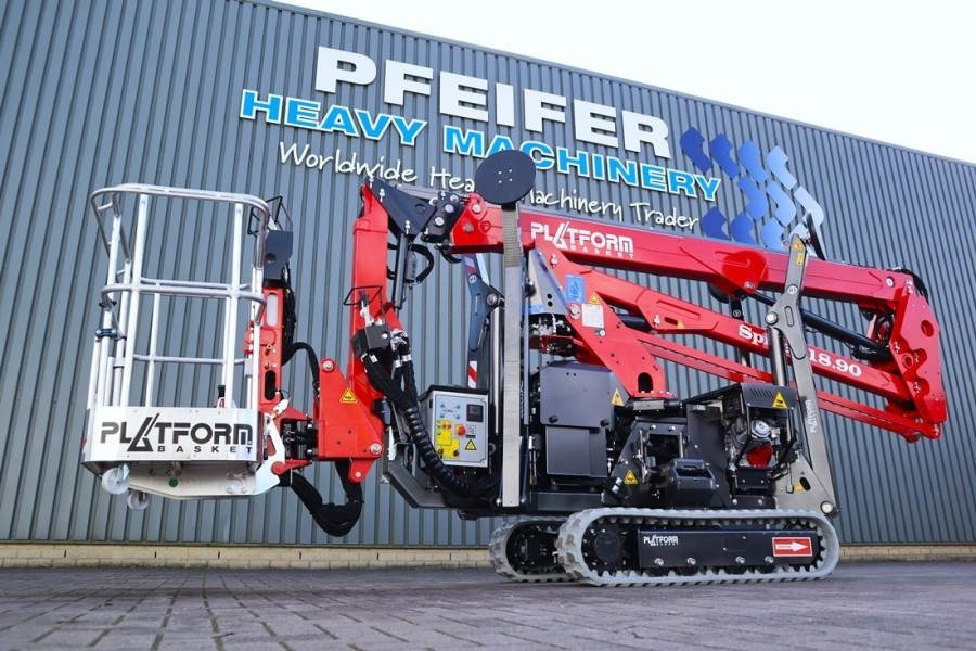 PLATFORM BAS Spider 18.90 PRO CE Declaration, Vali - Kĺbová pracovná plošina, Pásová plošina: obrázok 1 PLATFORM BAS Spider 18.90 PRO CE Declaration, Vali - Kĺbová pracovná plošina, Pásová plošina: obrázok 1