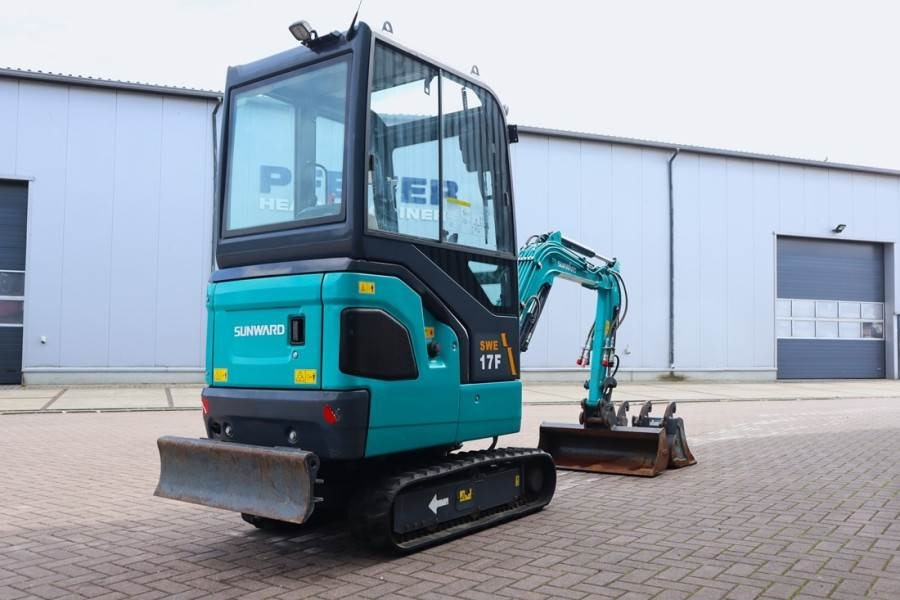 Sunward SWE17F CE certification, Diesel, Extendable Underc - Mini rýpadlo: obrázok 2 Sunward SWE17F CE certification, Diesel, Extendable Underc - Mini rýpadlo: obrázok 2