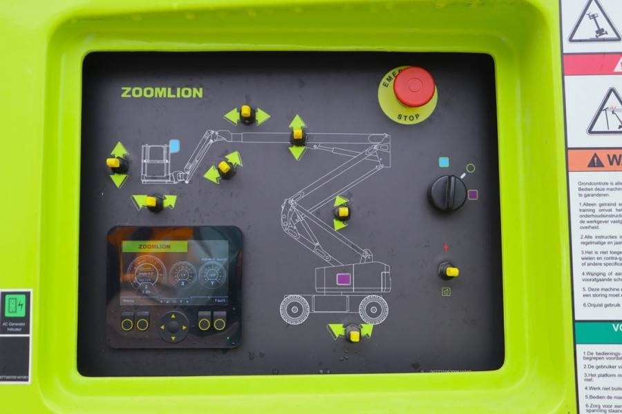 Zoomlion ZA20JERT-LI Fully Electric Lithium-Powered, 4x4 Ro - Kĺbová pracovná plošina: obrázok 4 Zoomlion ZA20JERT-LI Fully Electric Lithium-Powered, 4x4 Ro - Kĺbová pracovná plošina: obrázok 4