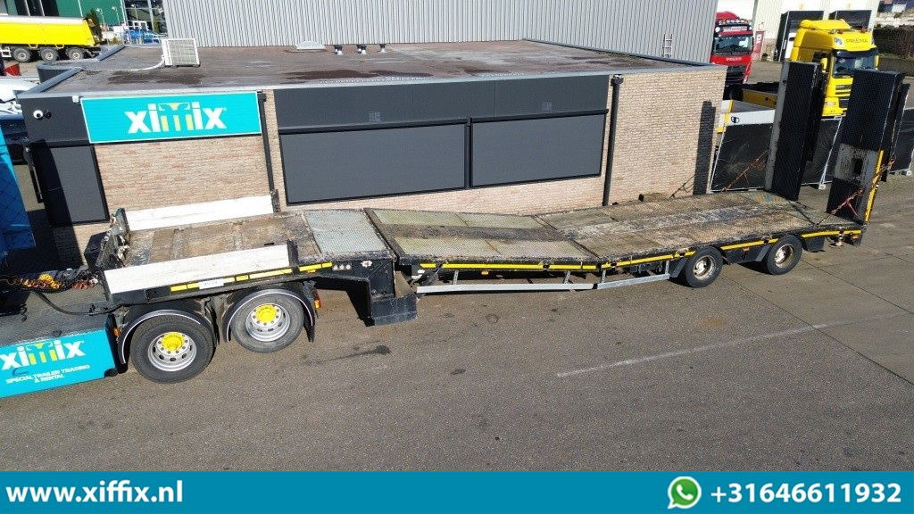 Faymonville 2-ass. Semi-dieplader met dubbele hydr. Kleppen en hefbed / 2x gestu - Náves podvalník: obrázok 1 Faymonville 2-ass. Semi-dieplader met dubbele hydr. Kleppen en hefbed / 2x gestu - Náves podvalník: obrázok 1