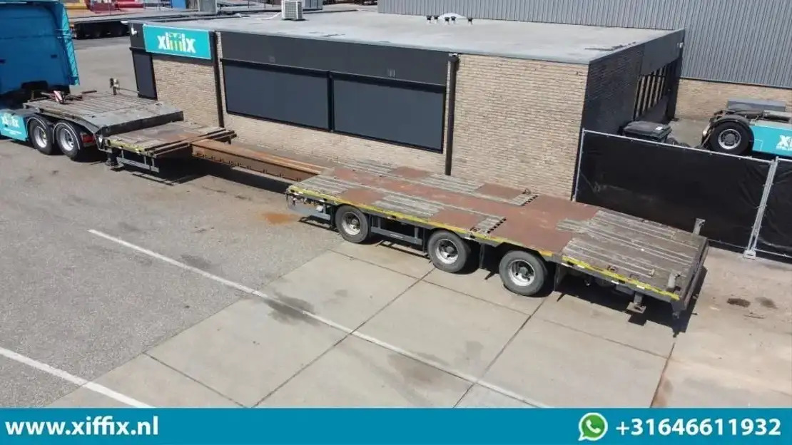 Meusburger 3-ass. Uitschuifbare semi dieplader / Naloop gestuurd / 13821 - Náves podvalník: obrázok 1 Meusburger 3-ass. Uitschuifbare semi dieplader / Naloop gestuurd / 13821 - Náves podvalník: obrázok 1