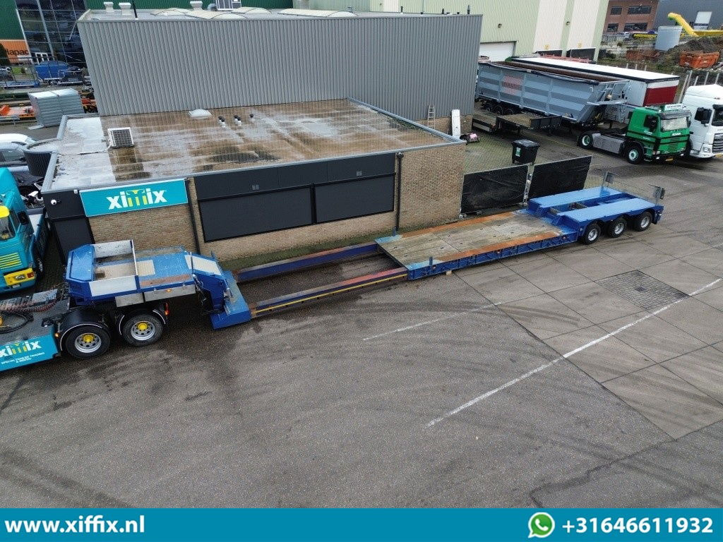 Nooteboom 3-ass. Uitschuifbare dieplader met afneembare nek / 3x gestuurd / 274 cm. Breed - Náves podvalník: obrázok 1 Nooteboom 3-ass. Uitschuifbare dieplader met afneembare nek / 3x gestuurd / 274 cm. Breed - Náves podvalník: obrázok 1