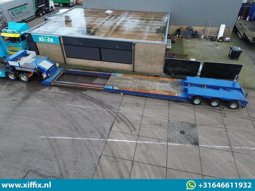 Nooteboom 3-ass. Uitschuifbare dieplader met afneembare nek / 3x gestuurd / 274 cm. Breed - Náves podvalník: obrázok 2 Nooteboom 3-ass. Uitschuifbare dieplader met afneembare nek / 3x gestuurd / 274 cm. Breed - Náves podvalník: obrázok 2