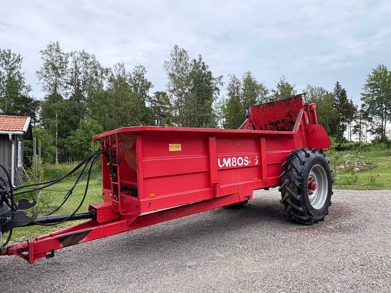 Bronderslev UM 80 SLS - Technika pro aplikaci hnoja: obrázok 1 Bronderslev UM 80 SLS - Technika pro aplikaci hnoja: obrázok 1
