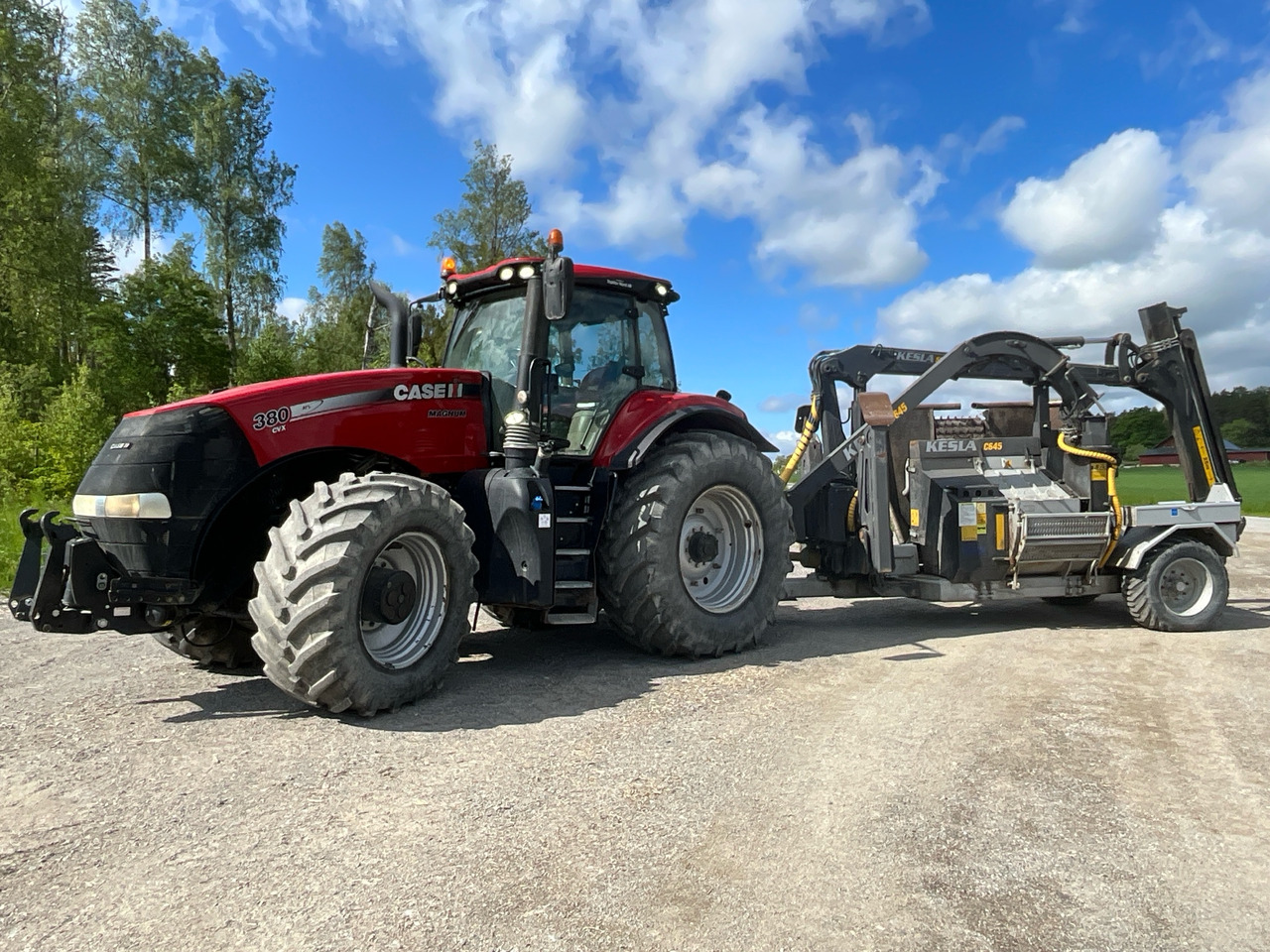 Case IH 380 CVX Magnum - Traktor: obrázok 1 Case IH 380 CVX Magnum - Traktor: obrázok 1
