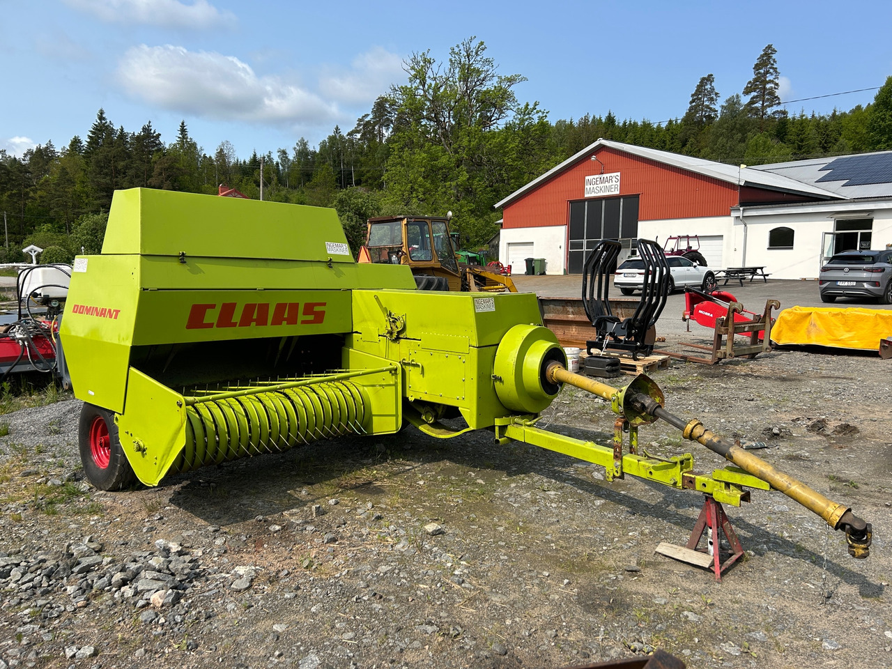 Claas Dominant - Lis na okrúhle balíky: obrázok 1 Claas Dominant - Lis na okrúhle balíky: obrázok 1