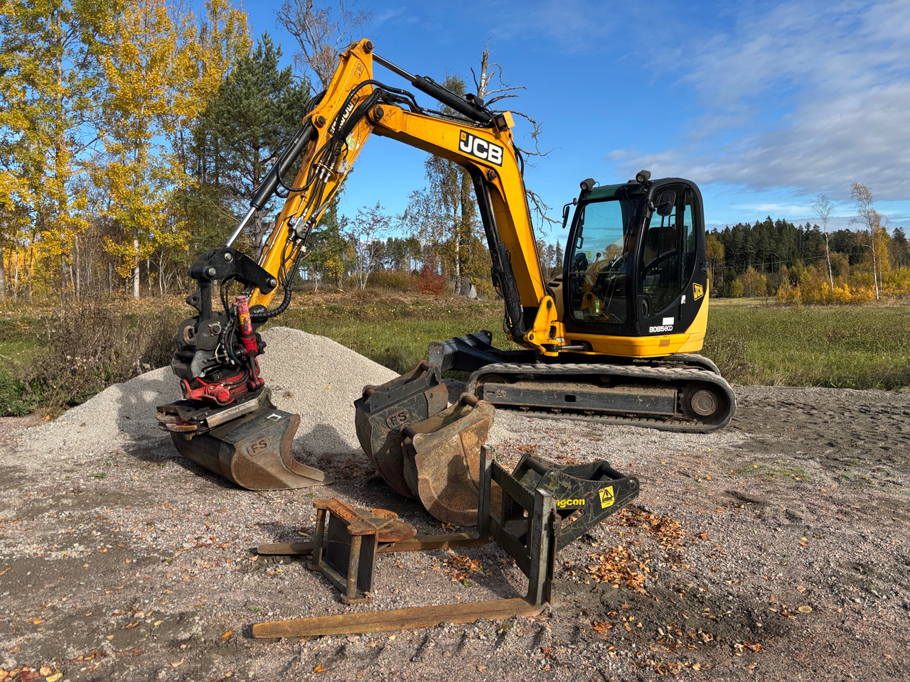 JCB 8085 ZTS - Rýpadlo: obrázok 1 JCB 8085 ZTS - Rýpadlo: obrázok 1