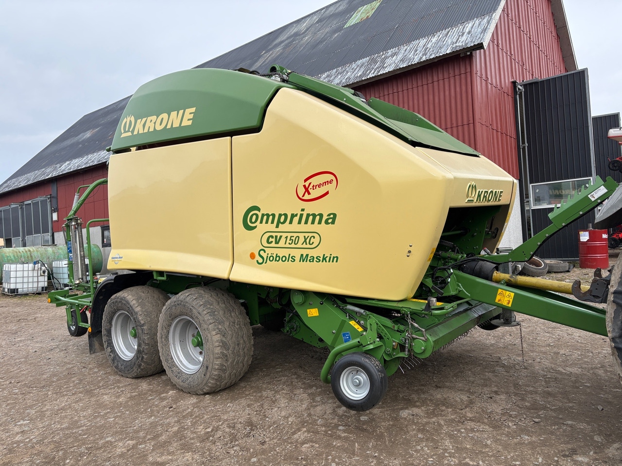 Krone Comprima CV 150 XC - Lis na okrúhle balíky: obrázok 1 Krone Comprima CV 150 XC - Lis na okrúhle balíky: obrázok 1