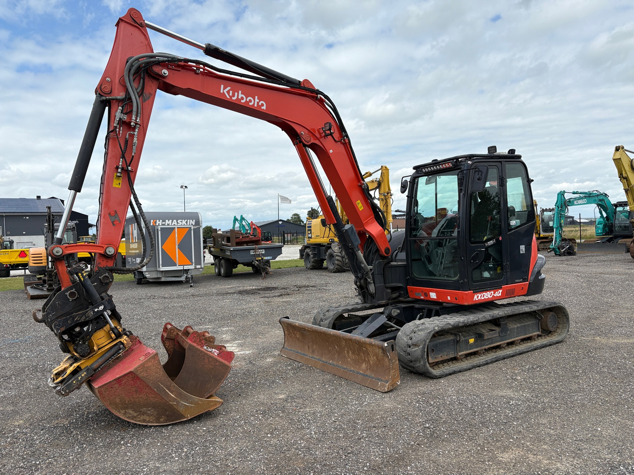 Kubota KX080-4 - Rýpadlo: obrázok 1 Kubota KX080-4 - Rýpadlo: obrázok 1