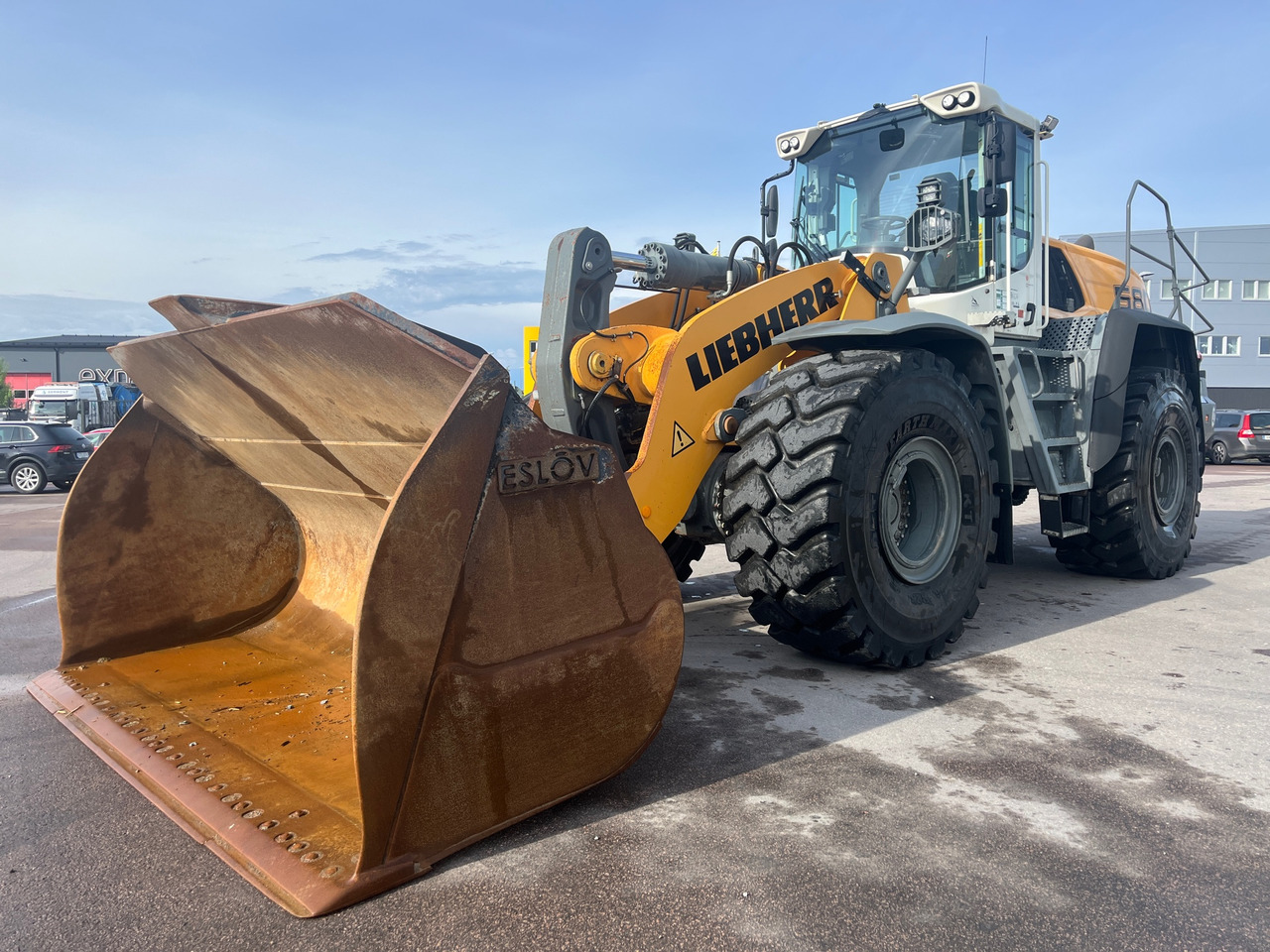 Liebherr L580 - Kolesový nakladač: obrázok 1 Liebherr L580 - Kolesový nakladač: obrázok 1