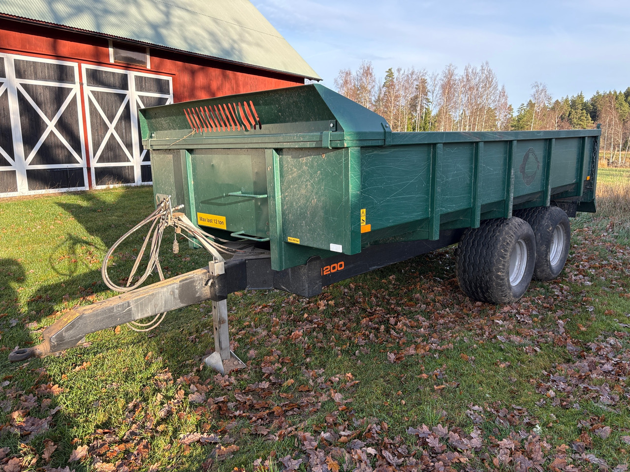 Palmse 1200 - Príves sklápěcí: obrázok 1 Palmse 1200 - Príves sklápěcí: obrázok 1