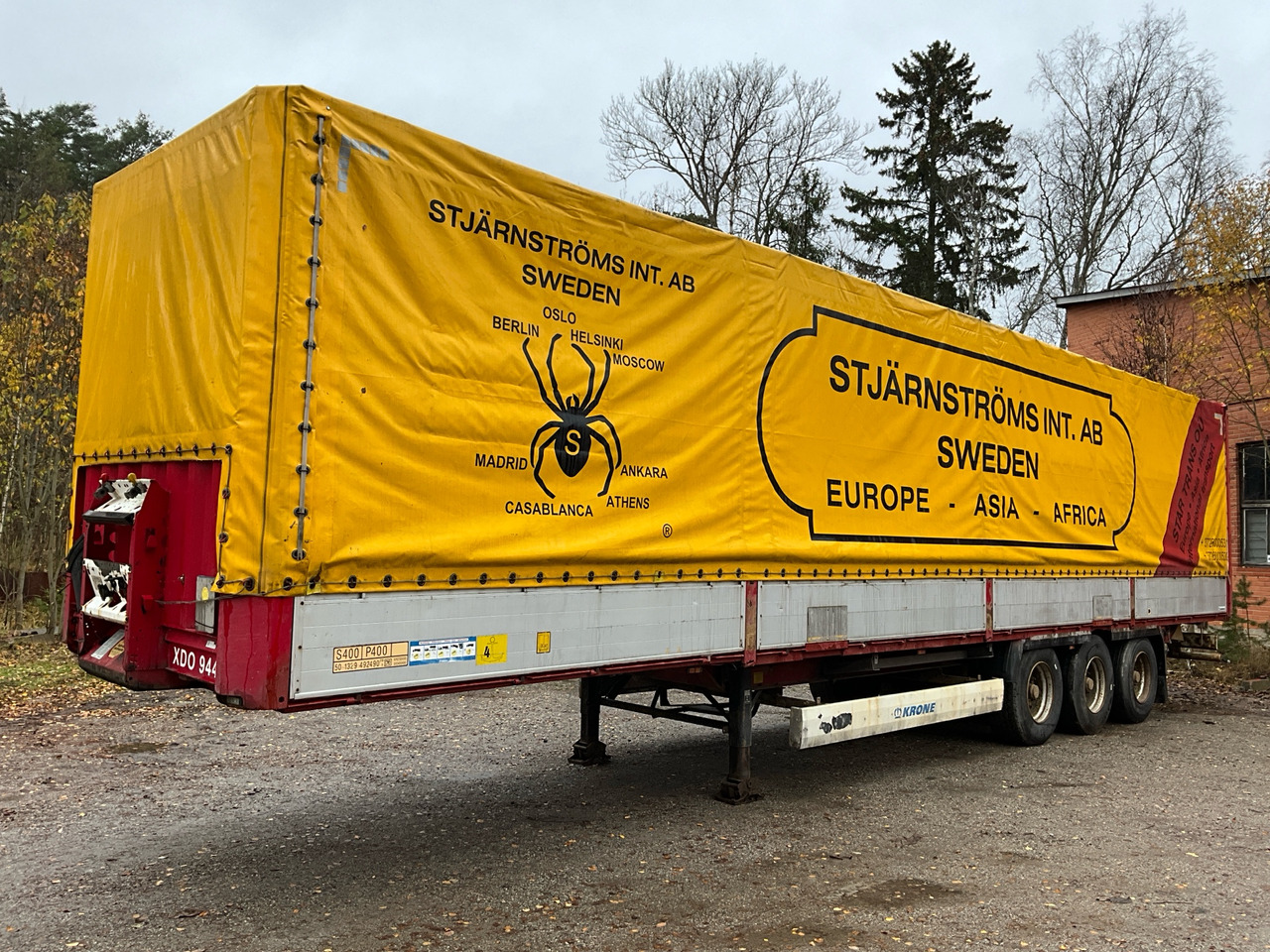 Krone SD-3axlig - Príves: obrázok 1 Krone SD-3axlig - Príves: obrázok 1