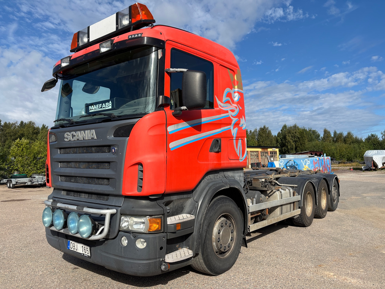Scania R480 - Hákový nosič kontajnerov: obrázok 1 Scania R480 - Hákový nosič kontajnerov: obrázok 1