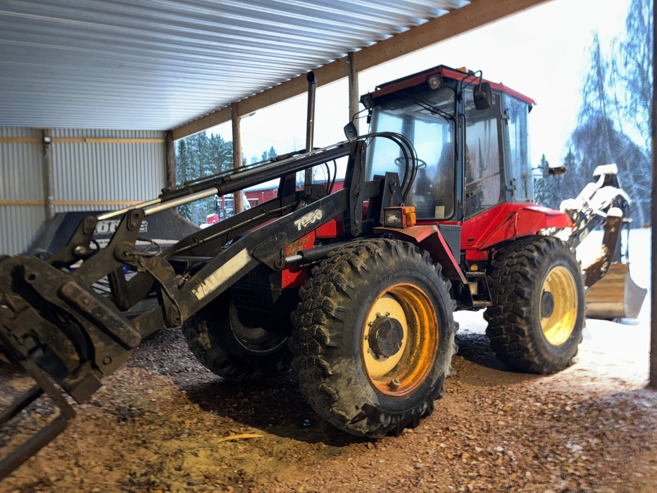 Valmet 7000 - Rýpadlo-nakladač: obrázok 1 Valmet 7000 - Rýpadlo-nakladač: obrázok 1