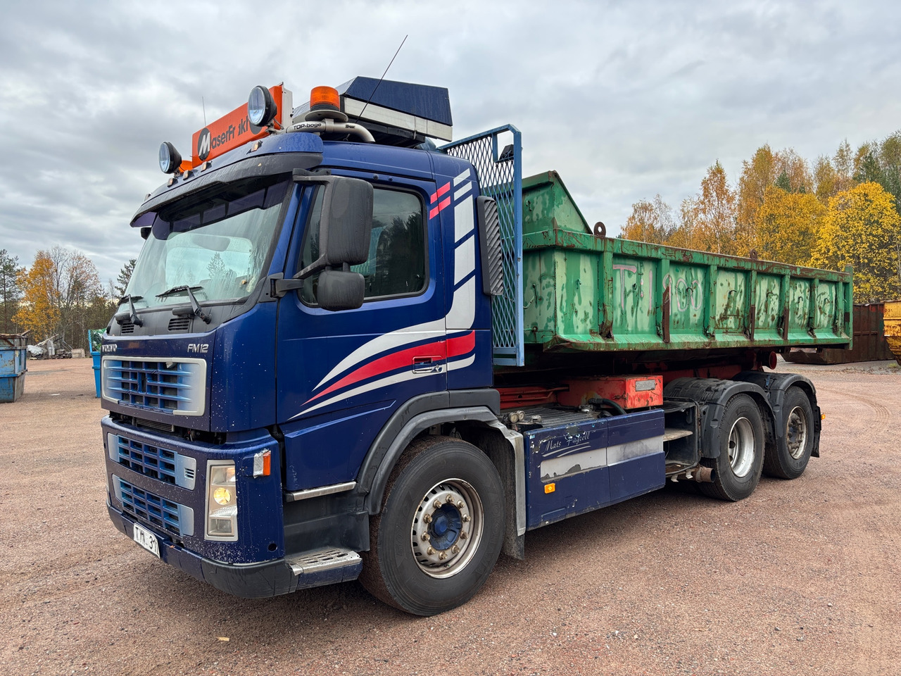 Volvo FM12 420 6x2 - Hákový nosič kontajnerov: obrázok 1 Volvo FM12 420 6x2 - Hákový nosič kontajnerov: obrázok 1