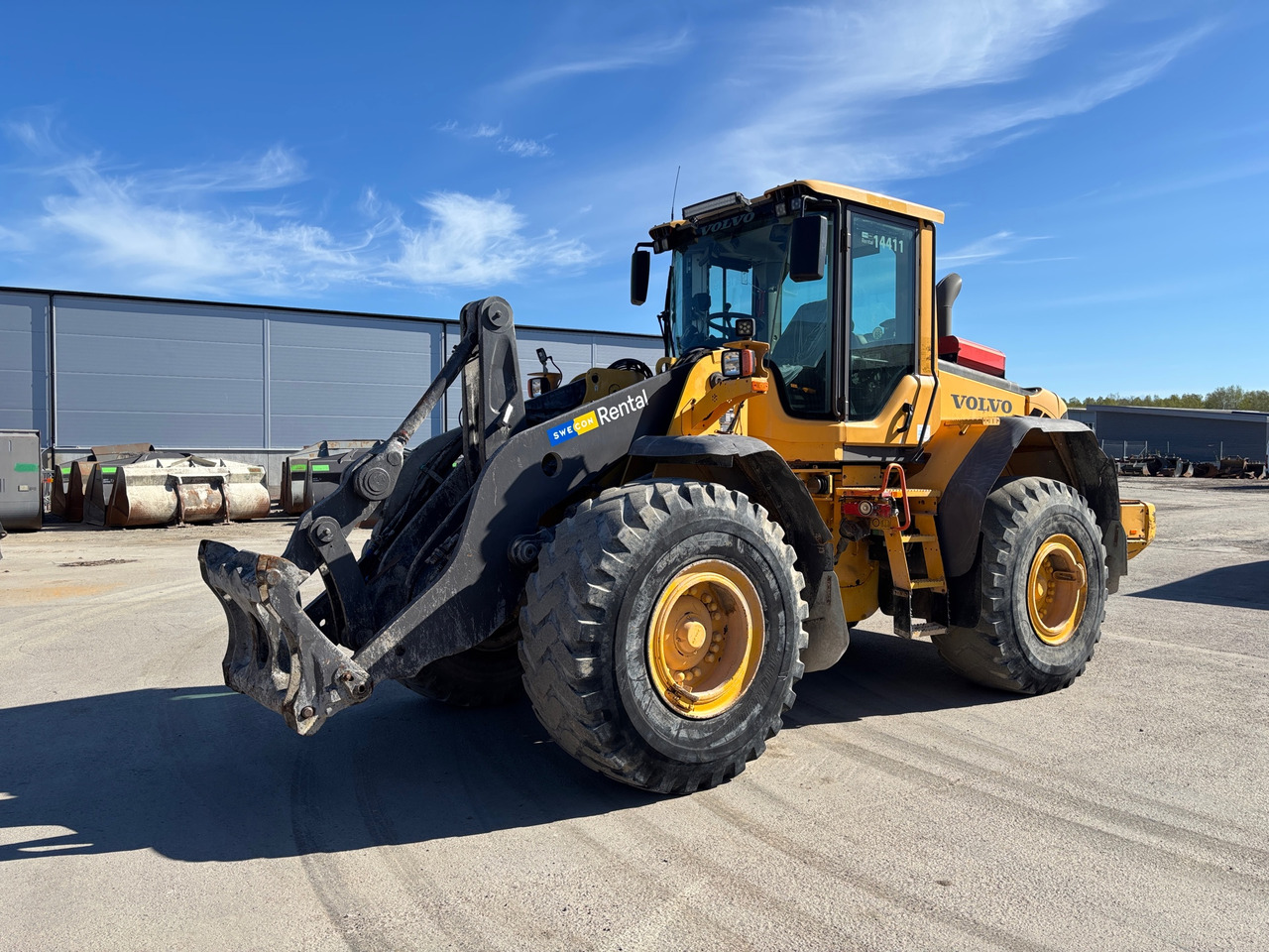 Volvo L110F - Kolesový nakladač: obrázok 1 Volvo L110F - Kolesový nakladač: obrázok 1