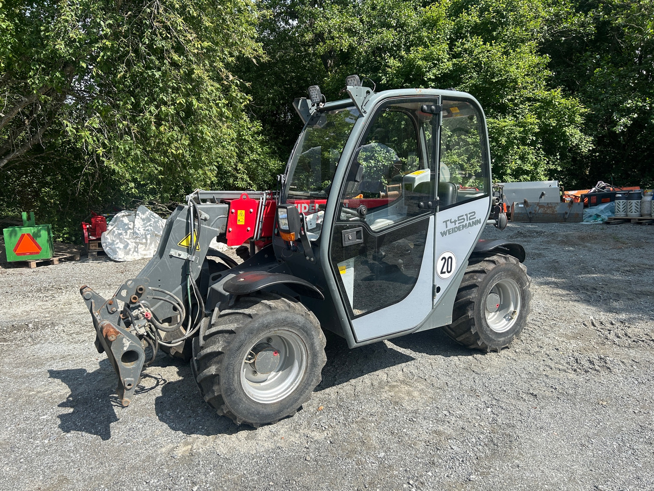 Weidemann T4512 - Teleskopický nakladač: obrázok 1 Weidemann T4512 - Teleskopický nakladač: obrázok 1