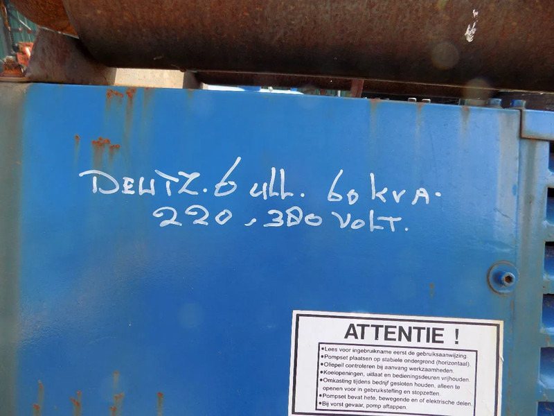 Bredenoord Bredenoord BRDE 60 KVA deutz F6L 913 - Elektrický generátor: obrázok 5 Bredenoord Bredenoord BRDE 60 KVA deutz F6L 913 - Elektrický generátor: obrázok 5