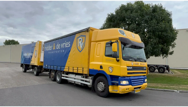 DAF CF 85.410 Schuifzijlen wagen 6x2 Daf CF85 - Skříňový nákladní auto: obrázok 1 DAF CF 85.410 Schuifzijlen wagen 6x2 Daf CF85 - Skříňový nákladní auto: obrázok 1