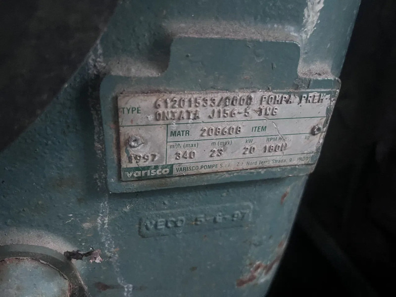 Eekels pompset Deutz 1011 met varisco pomp - Čerpadlo na vodu: obrázok 3 Eekels pompset Deutz 1011 met varisco pomp - Čerpadlo na vodu: obrázok 3