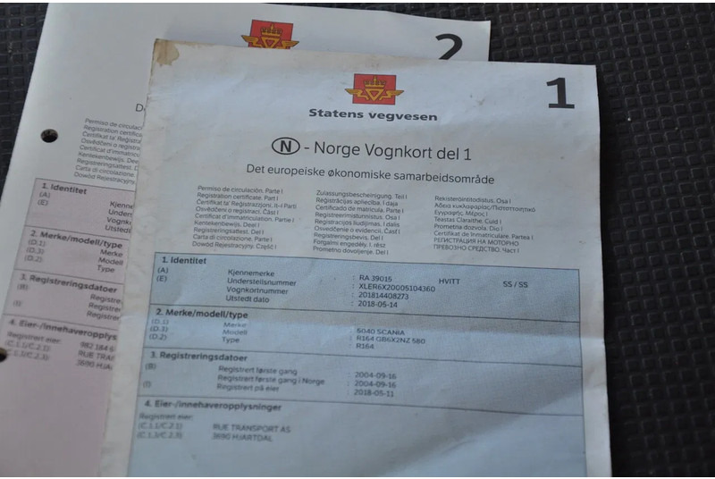 Sklápač Scania R164-480 V8 164G: obrázok 14 Sklápač Scania R164-480 V8 164G: obrázok 14